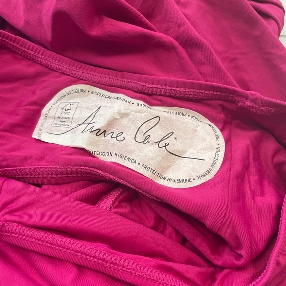 Anne Cole Signature Womens Plus Size Live In Color Underwire Swim Dress 16W - Picture 11 of 11